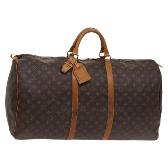 LOUIS VUITTON Monogram Keepall 60 Boston Bag M41422 - Picture 1 of 16